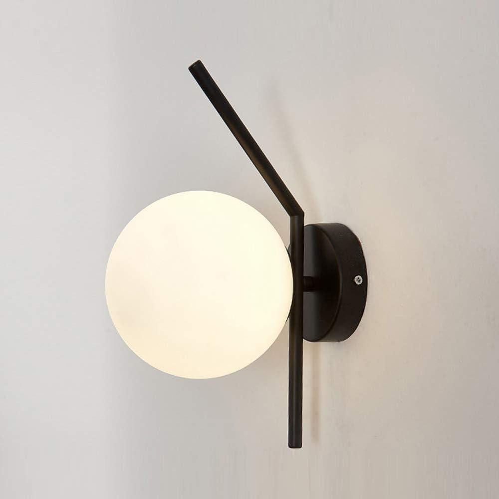 Настенный светильник стеклянный плафон Nordic стиль E27 (UK33)