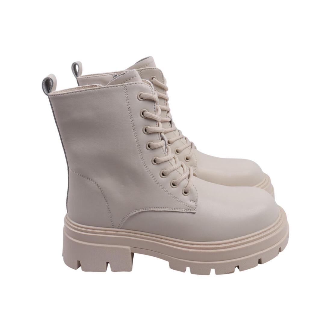 Ботинки женские Renzoni 760-23/24ZHC натуральная кожа р. 41 Молочный (29183676)