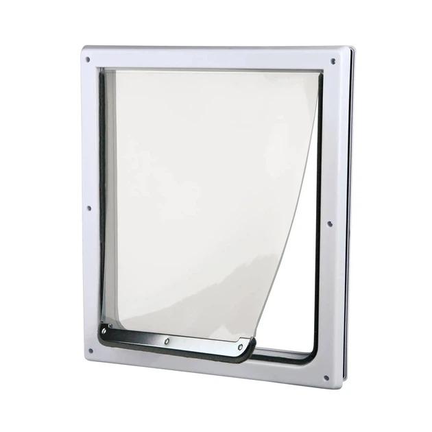 Двері для собак та котів HoMedics PetGate S 28x34 см 4 режими Білий (3067926475)