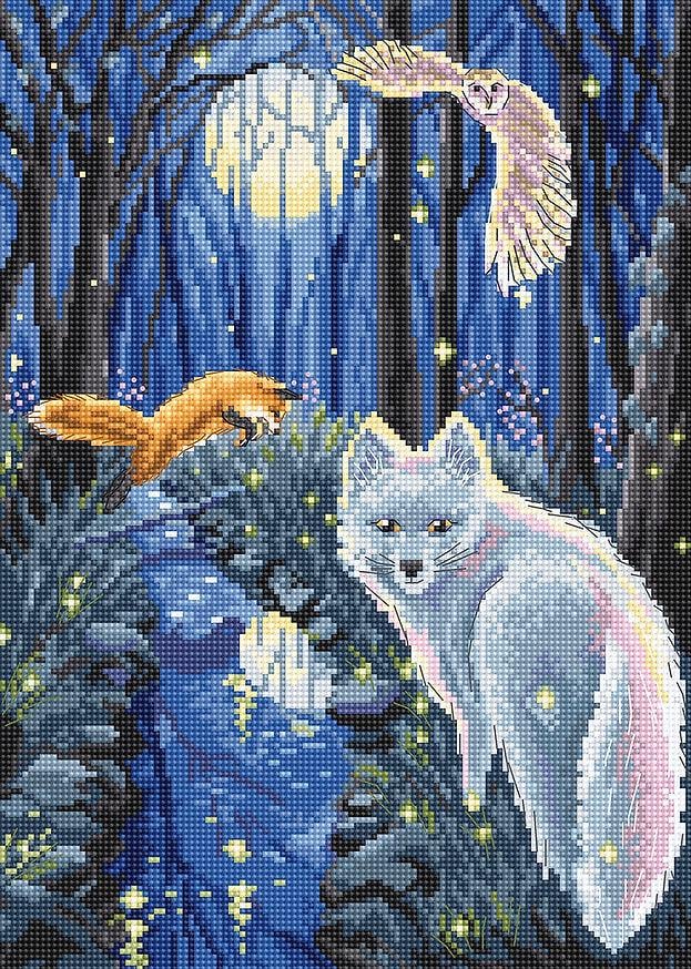 Набір для вишивання хрестиком L8060 A Midsummer Night Une nuit d'été