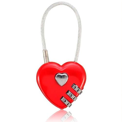 Замочек Anex Сердечко Love с кодом (1195) Замочек Anex Сердечко Love с кодом (1195)