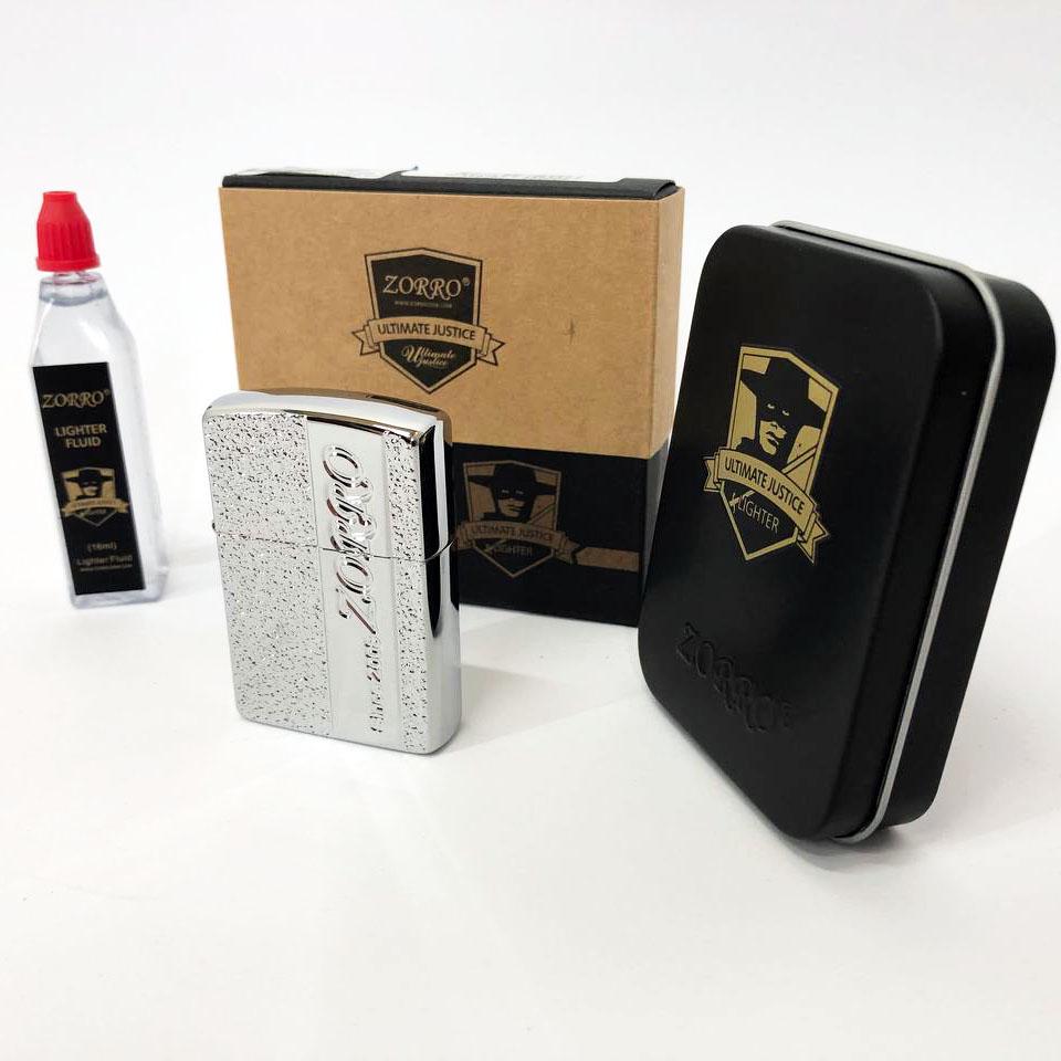 Набор для зажигалки бензиновая Zorro HL-359 Серебро (310857) - фото 7