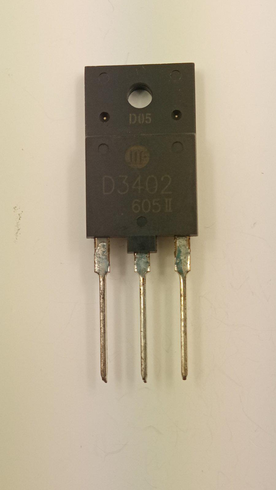 Транзистор 2SD3402 3DD3402 npn 1700V 8A 50W TO-3PF (22246)