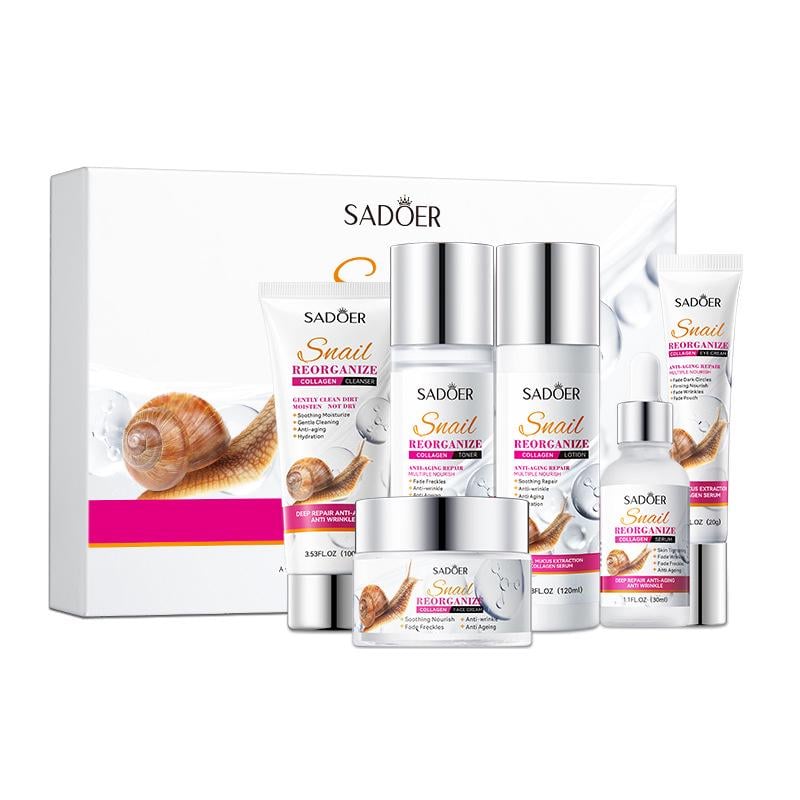 Набір для обличчя Sadoer White Truffle Luxury Rejuvenating Six-Piece Set 6 продуктів (030903) Набір для обличчя Sadoer White Truffle Luxury Rejuvenating Six-Piece Set 6 продуктів (030903)