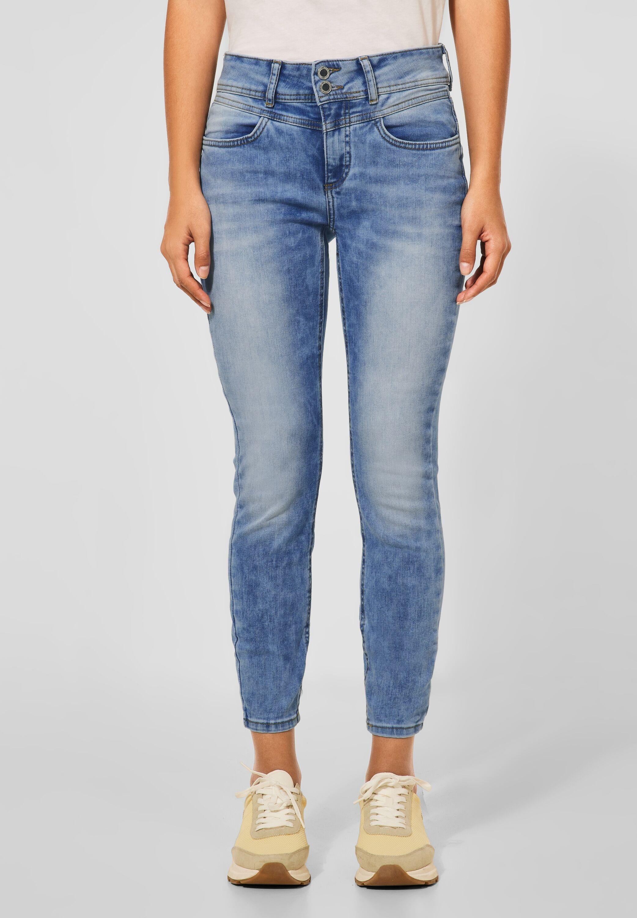 Джинси Street One 374976П W28L28 Блакитний