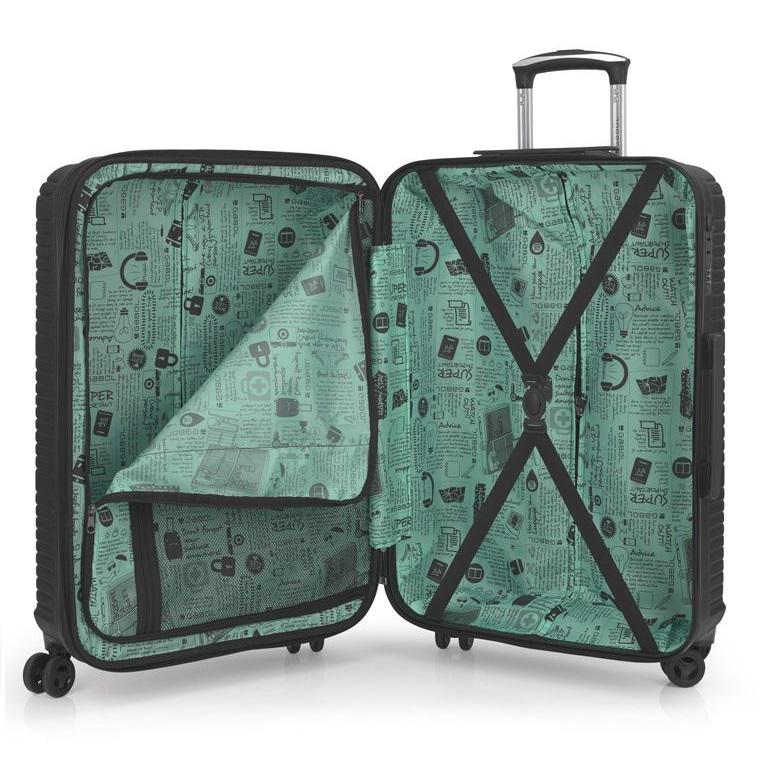 Валіза Gabol Shock M Black (120201-001) - фото 2 Валіза Gabol Shock M Black (120201-001) - фото 2