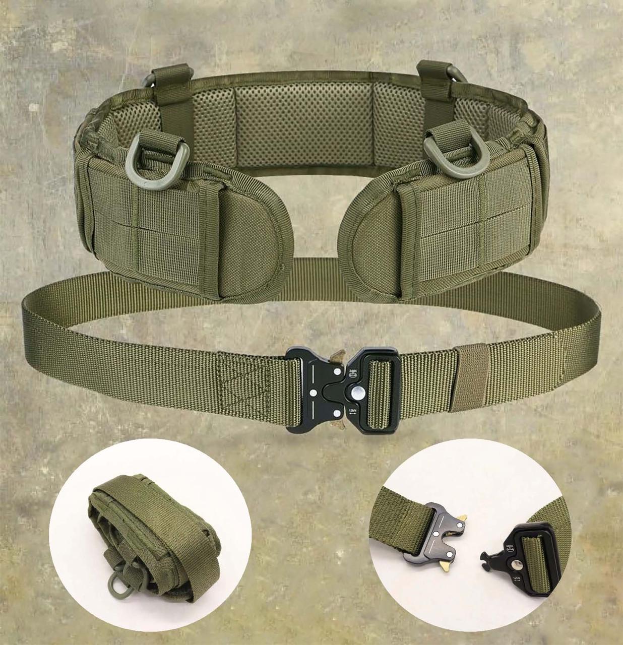 Ремінь РПС з системою MOLLE 140 см Оливковий - фото 4 Ремінь РПС з системою MOLLE 140 см Оливковий - фото 4