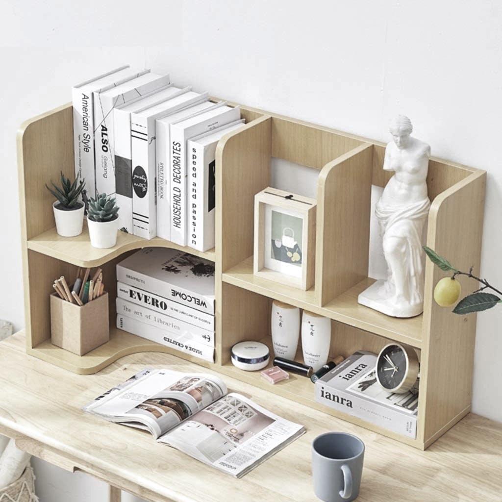 Полка-надстройка настольная из дерева Омирель бланже (АКД-004701)