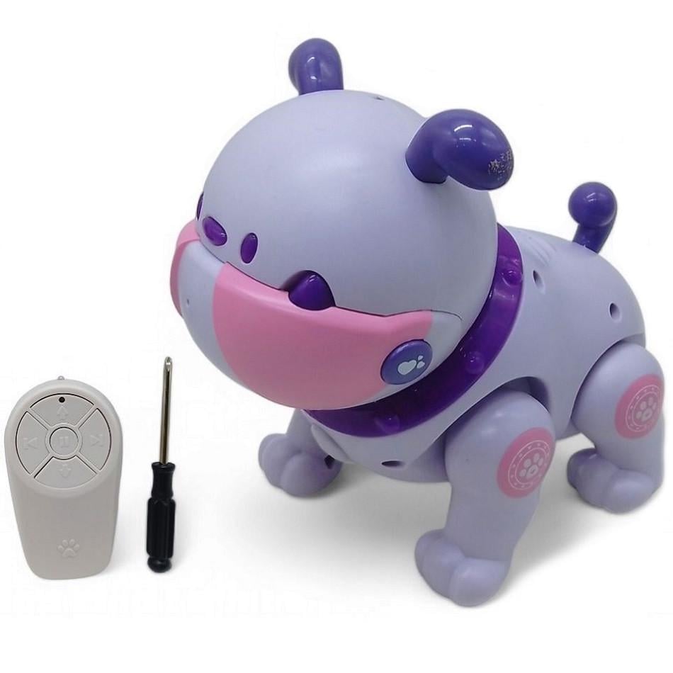 Радиоуправляемая игрушка WToys Собака Смайк с подсветкой сенсорная Фиолетовый (28443565) Радиоуправляемая игрушка WToys Собака Смайк с подсветкой сенсорная Фиолетовый (28443565)