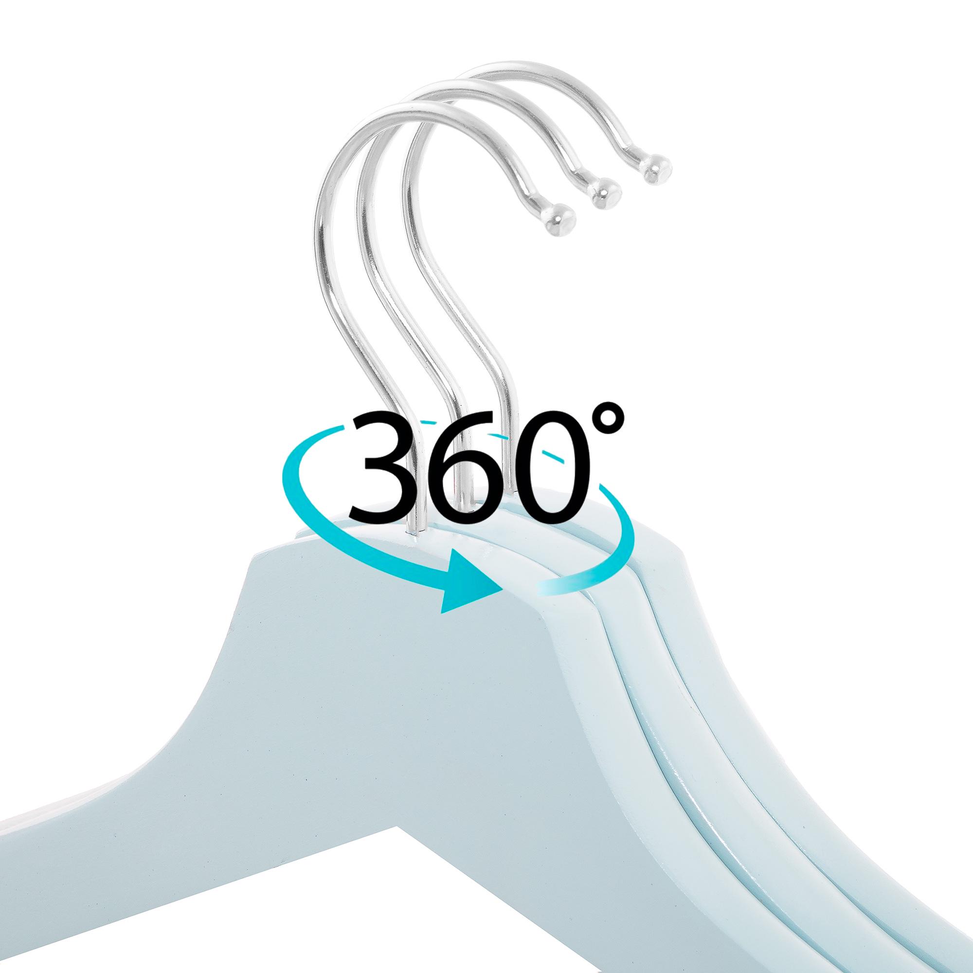 Набор вешалок для одежды Springos дерево 3 шт. (HG0007) - фото 8