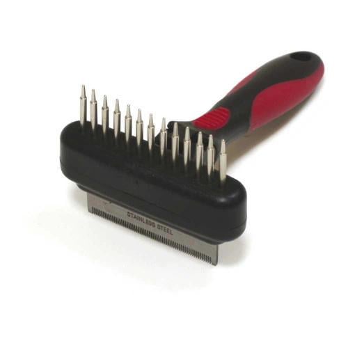 Фурминатор 2в1 грабли и фурминатор 8,5х16 см