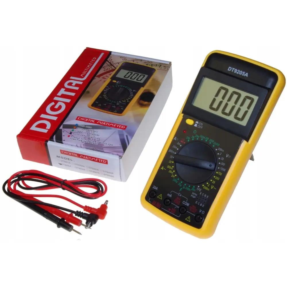 Цифровий мультиметр DT 9205A амперметр з термопарою (1003)