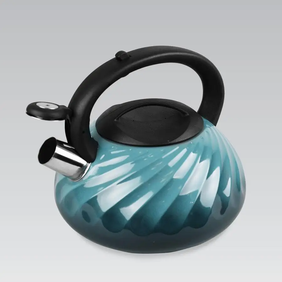 Чайник із свистком Maestro MR-1321-Blue 3 л Блакитний (8-6-3374899)