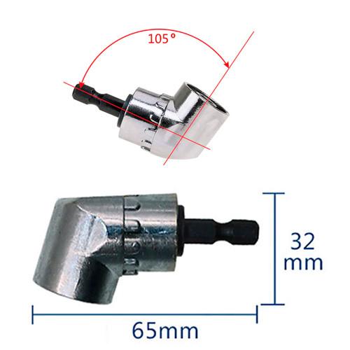 Кутовий адаптер 105° 1/4 для шуруповерта/дрилі (aa89aebb) - фото 4