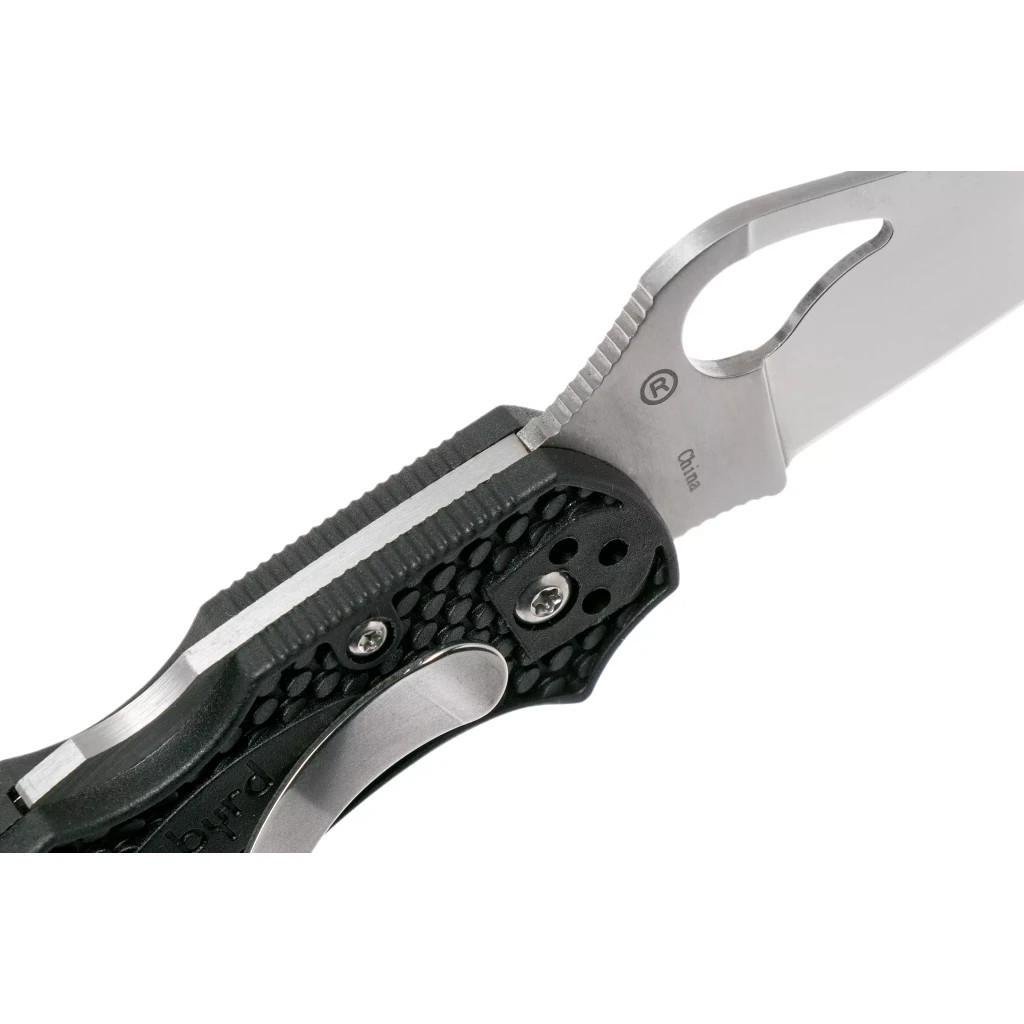 Ніж Spyderco Byrd Robin 2 FRN Black (BY10PBK2) - фото 4