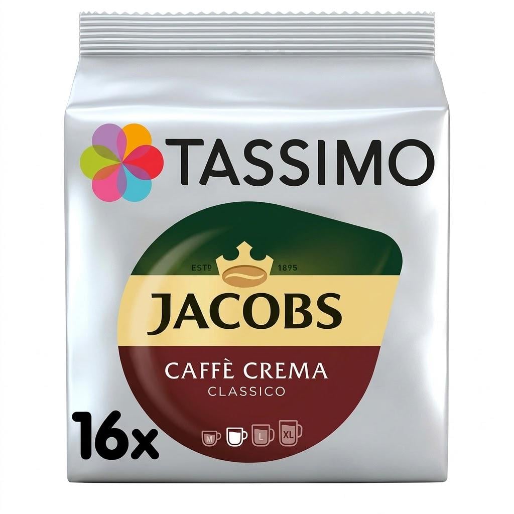 Кофе в капсулах Jacobs Tassimo Monarch Crema 16 шт. (optj10000594)