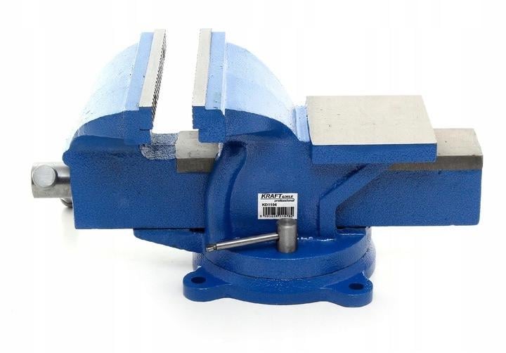 Лещата слюсарні поворотні Kraft&Dele KD1102 125 мм з наковальнею