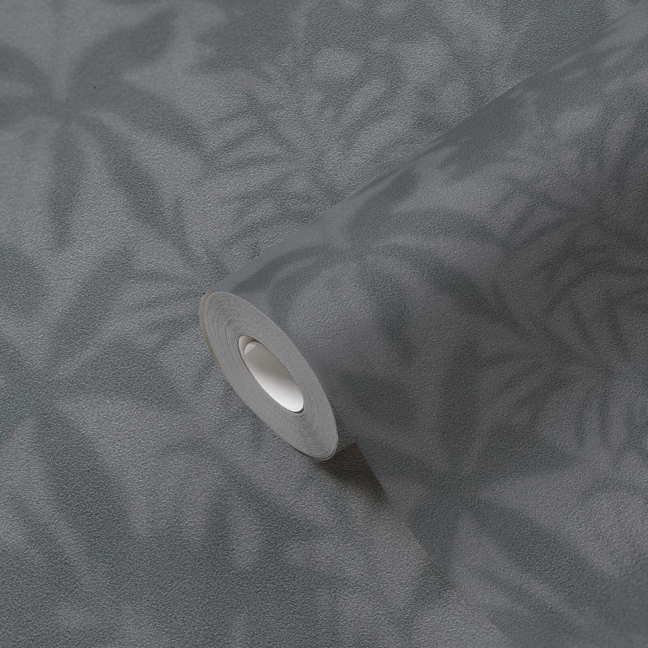 Обои флизелиновые AS Creation Metropolitan 78151-5 Противень винил горячего тиснения 0,53х10,05 м Графитовый