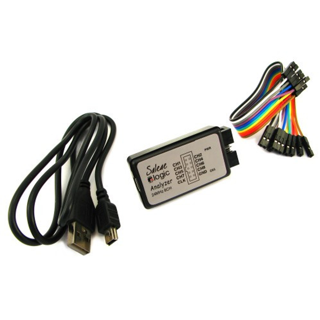 Анализатор логический MCU ARM PIC USB 24 МГц 8 каналов (284469)