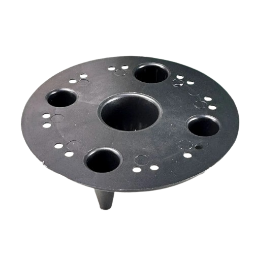 Вазон Алеана Керамо зі вставкою 19,5х17,5 см Граніт/Бетон (2589589084) - фото 2 Вазон Алеана Керамо зі вставкою 19,5х17,5 см Граніт/Бетон (2589589084) - фото 2