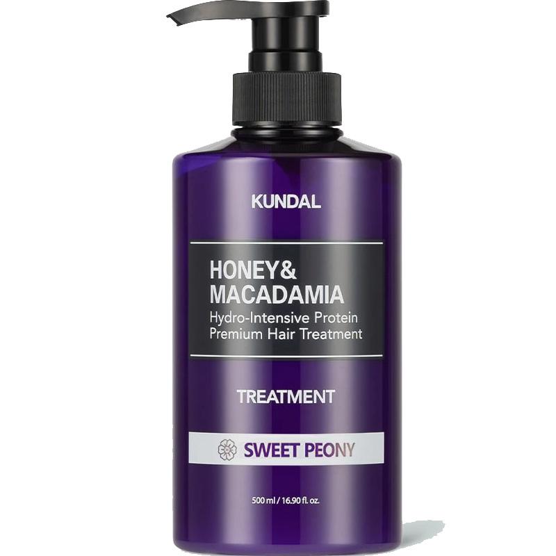 Кондиционер питательный Kundal Honey & Macadamia Protein Hair Treatment Sweet Peony 500 мл (8809568259489)