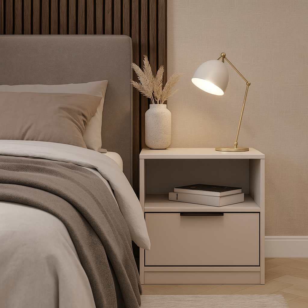 Тумба прикроватная ТП4 SENAM 490х450х350 мм ДСП Кашемир