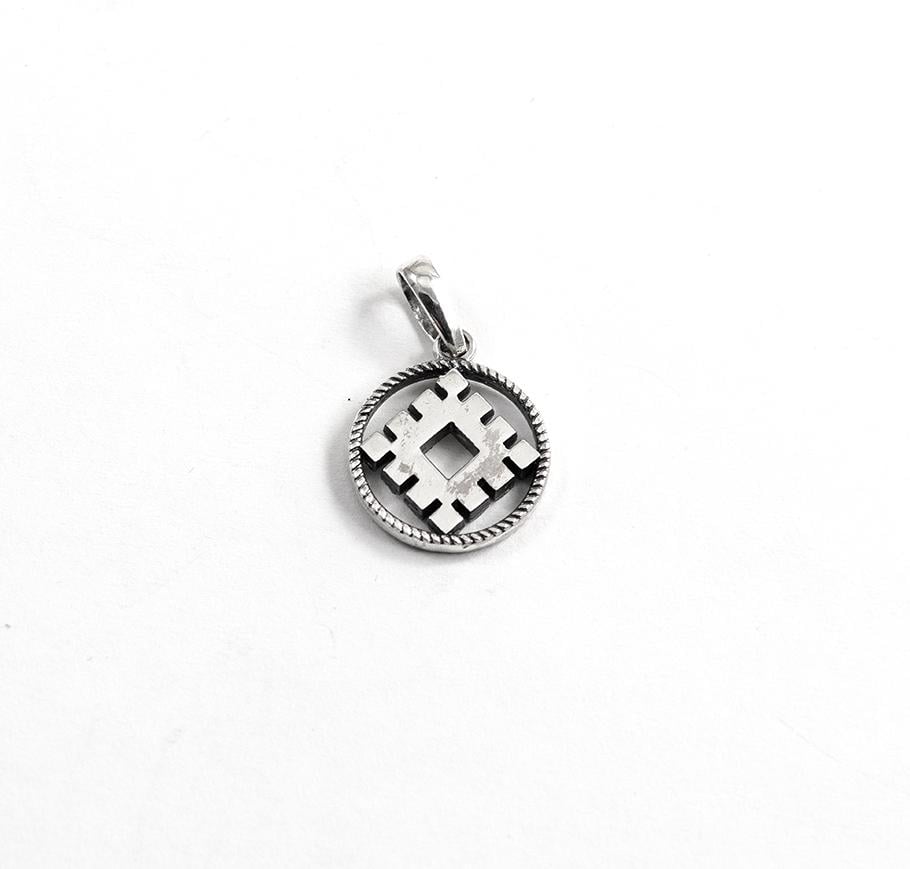 Кулон оберег Maxi Silver 9527 Репейник счастья (89527)