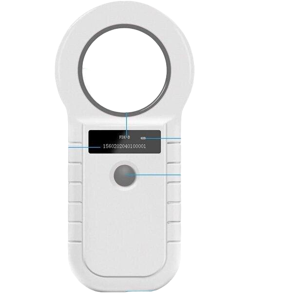 Считыватель чипов ветеринарный RFID 134.2KHz для собак/котов/домашних/сельскохозяйственных животных и птиц Считыватель чипов ветеринарный RFID 134.2KHz для собак/котов/домашних/сельскохозяйственных животных и птиц