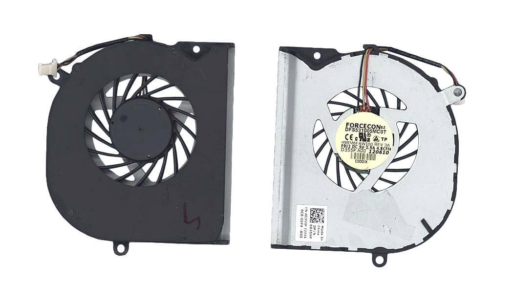 Кулер для ноутбука Dell Studio 15Z 1569 5V 0.5A 3-pin Forcecon Кулер для ноутбука Dell Studio 15Z 1569 5V 0.5A 3-pin Forcecon