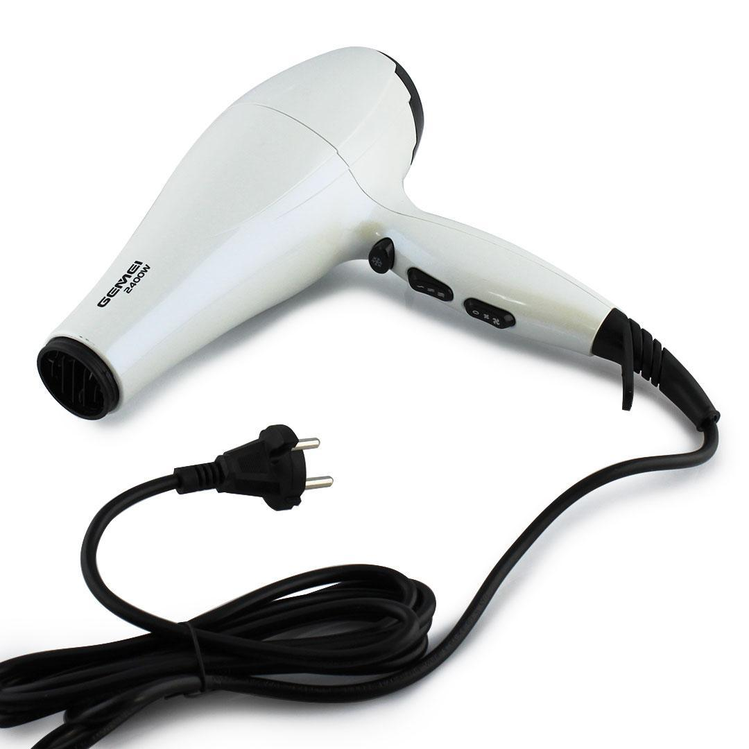 Фен для волос Gemei 105GM с диффузором и концентратором 2400 Вт (edcb8f3f)