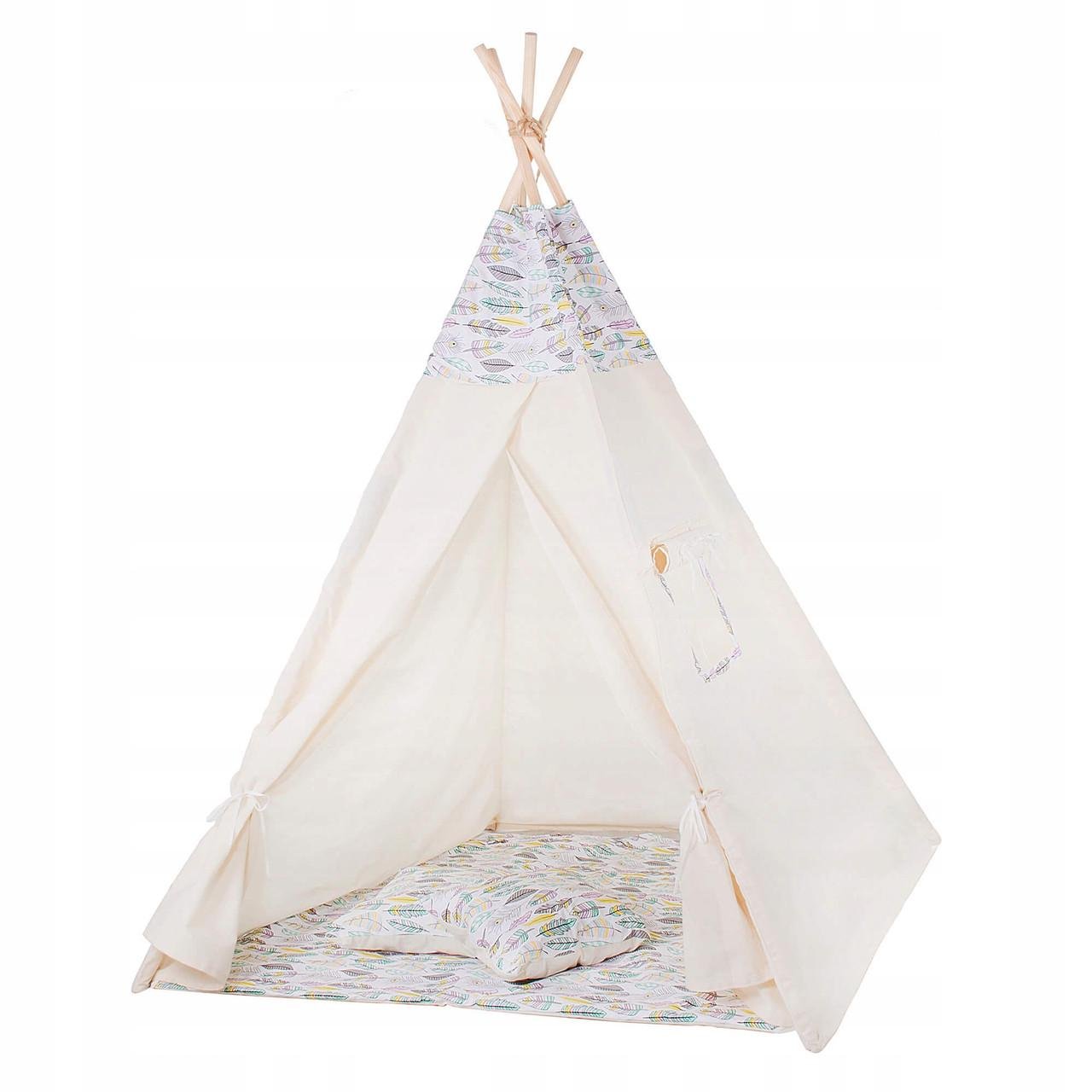 Дитячий намет Springos Tipi XXL TIP14 White/Mix
