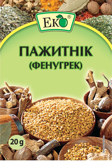 Пажитнік Фенугрек Еко 20 г Пажитнік Фенугрек Еко 20 г