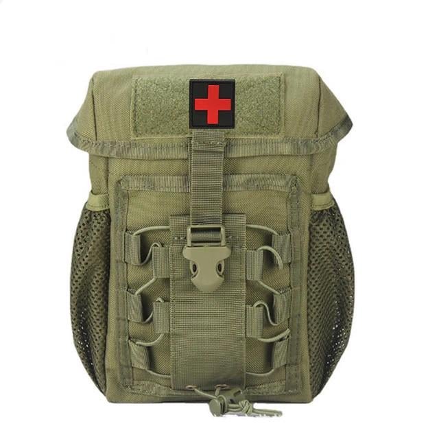 Подсумок-аптечка 600D Molle водонепроницаемая Олива (2076) - фото 5