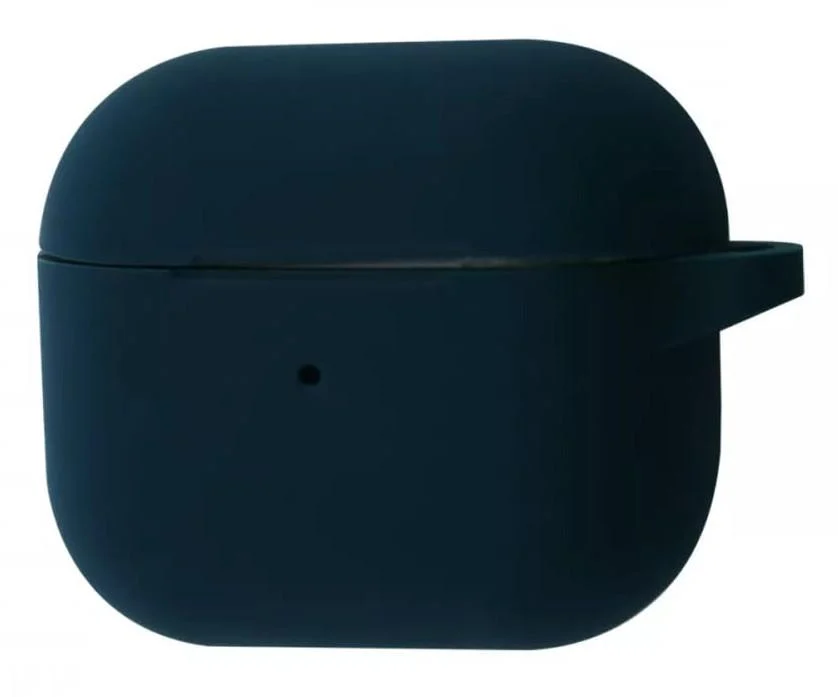 Чехол для наушников Silicone Case for AirPods 4 Forest Green - фото 1 Чехол для наушников Silicone Case for AirPods 4 Forest Green - фото 1