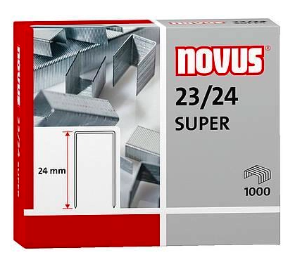 Скоби для степлера NOVUS № 23/24 SUPER (042-0644)