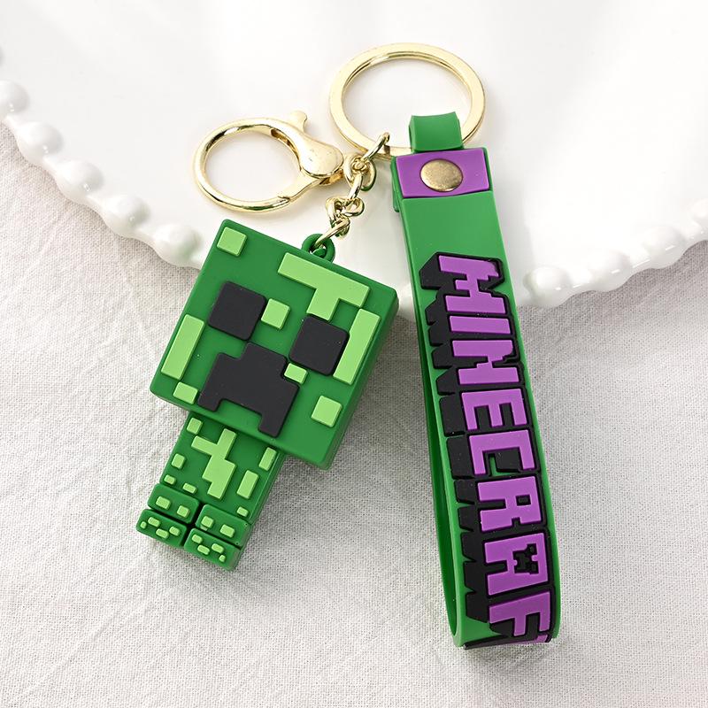 Брелок для ключей Minecraft Зеленый (039)