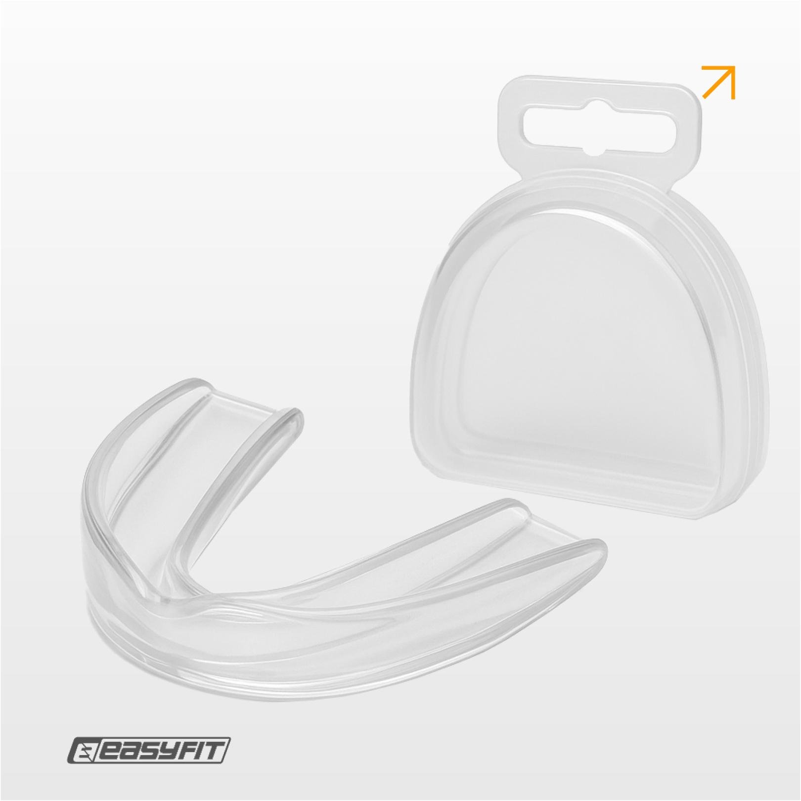 Капа для бокса EasyFit одночелюстная Прозрачный (EF-0390-tr) - фото 4 Капа для бокса EasyFit одночелюстная Прозрачный (EF-0390-tr) - фото 4