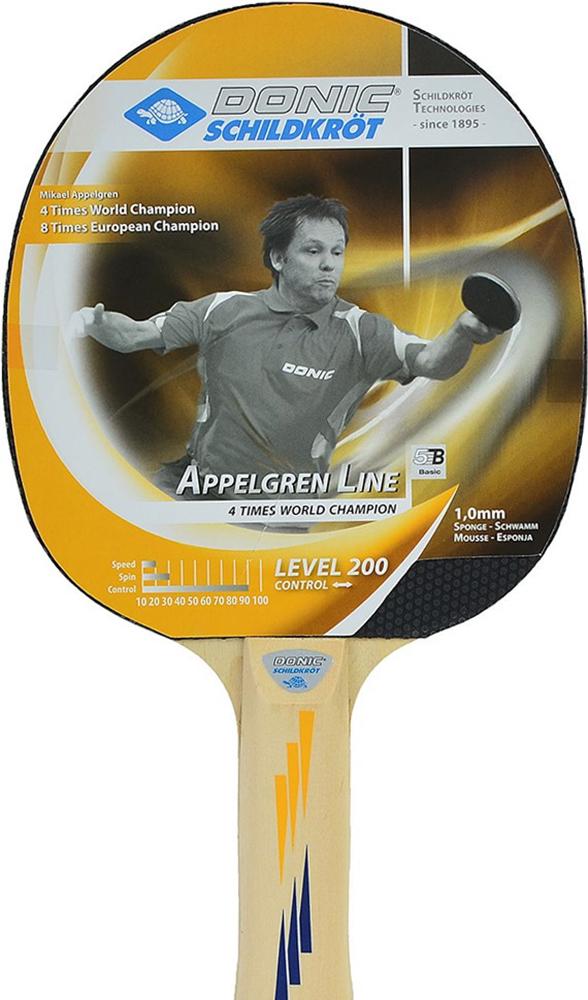 Ракетка для настольного тенниса Donic Appelgren Level 200 (703002)