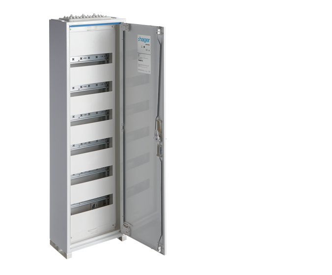 Щит распределительный Univers Hager FWB61S IP44 накладной 72 мод. (28612702)