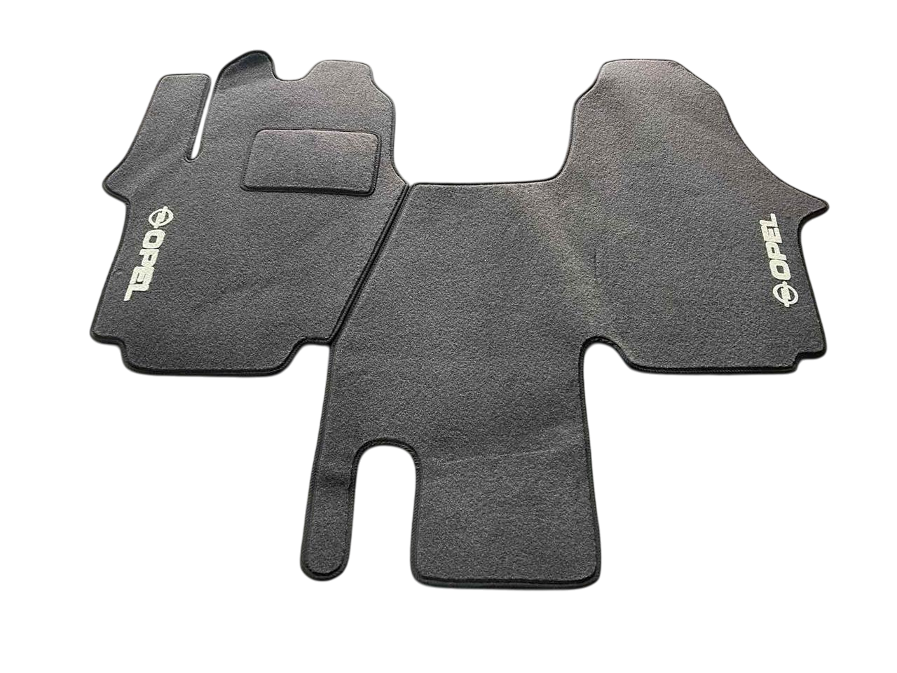 Килимок автомобільний ворсовий AVTO-Gumm для Renault Trafic 2001-2015 1+2 1 шт. Сірий (1398313042)