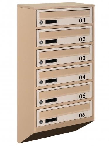 Поштова скринька багатосекційна Е1-06.B RAL 1015/1001