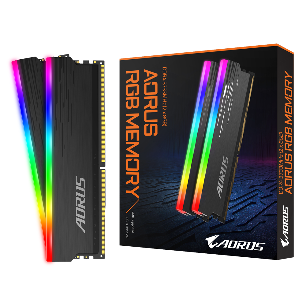 Оперативная память Gigabyte GP-ARS16G37 DDR4/16 Gb/3733 МГц для настольных ПК (586676) - фото 4