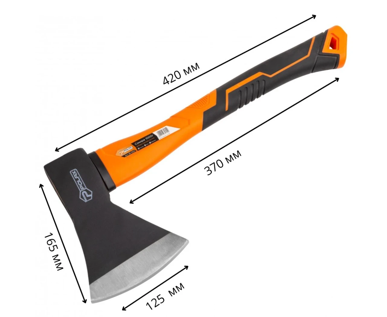 Топор с ручкой из стекловолокна 1000 г (2428820213) - фото 2