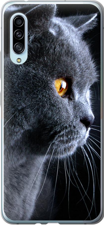 Чехол на Samsung Galaxy A90 5G Красивый кот (3038u-1800-42517)