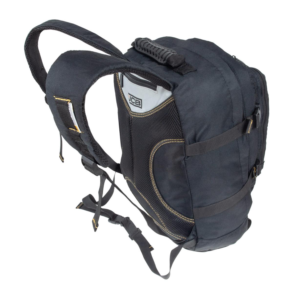 Міський рюкзак JCB BP18 Black/Yellow - фото 6 Міський рюкзак JCB BP18 Black/Yellow - фото 6