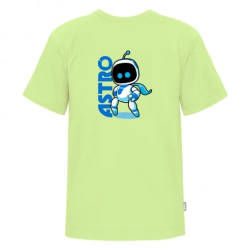 Футболка детская FATLINE Premium Astro Bot character 122 см Лайм (18252122-44-206848-XS)