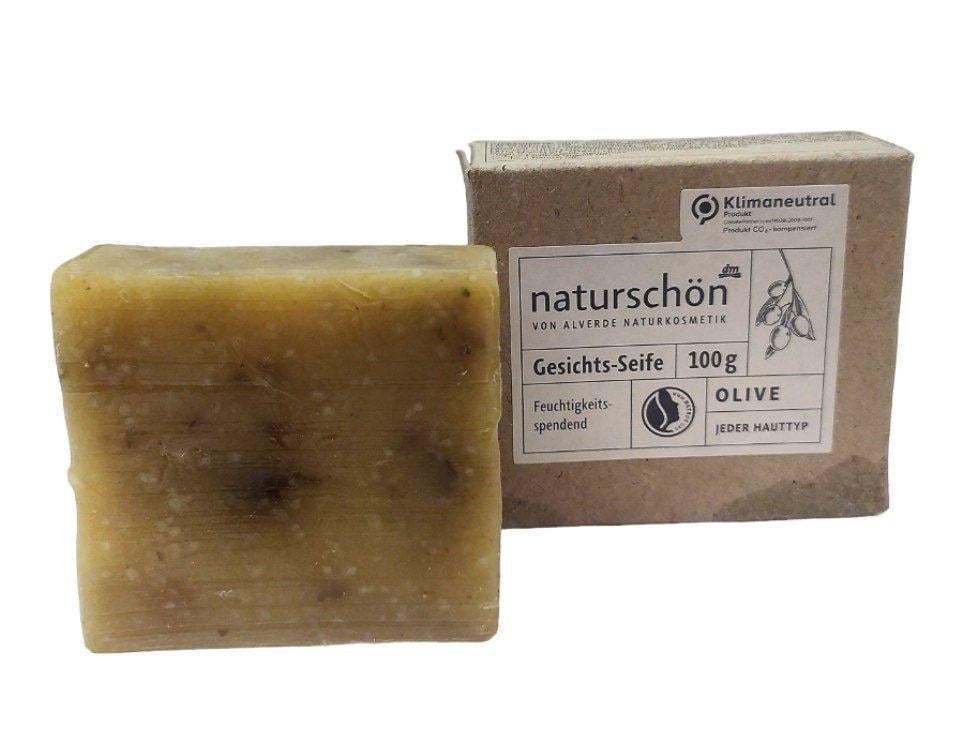 Мило оливкове для обличчя Alverde натуральне 100 г (00-00000544)