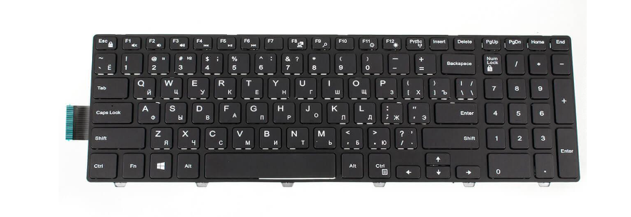 Клавіатура для ноутбука Inspiron 5576 (123371)