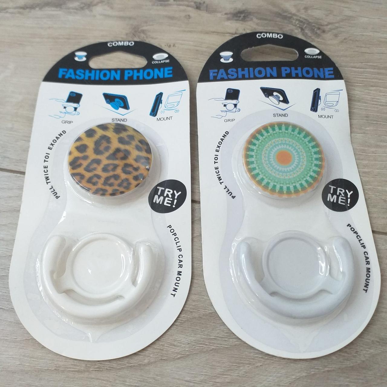 Попсокет держатель Fashion для 3D Combo 2 шт./1 уп. Белый (KG-10541) Попсокет держатель Fashion для 3D Combo 2 шт./1 уп. Белый (KG-10541)