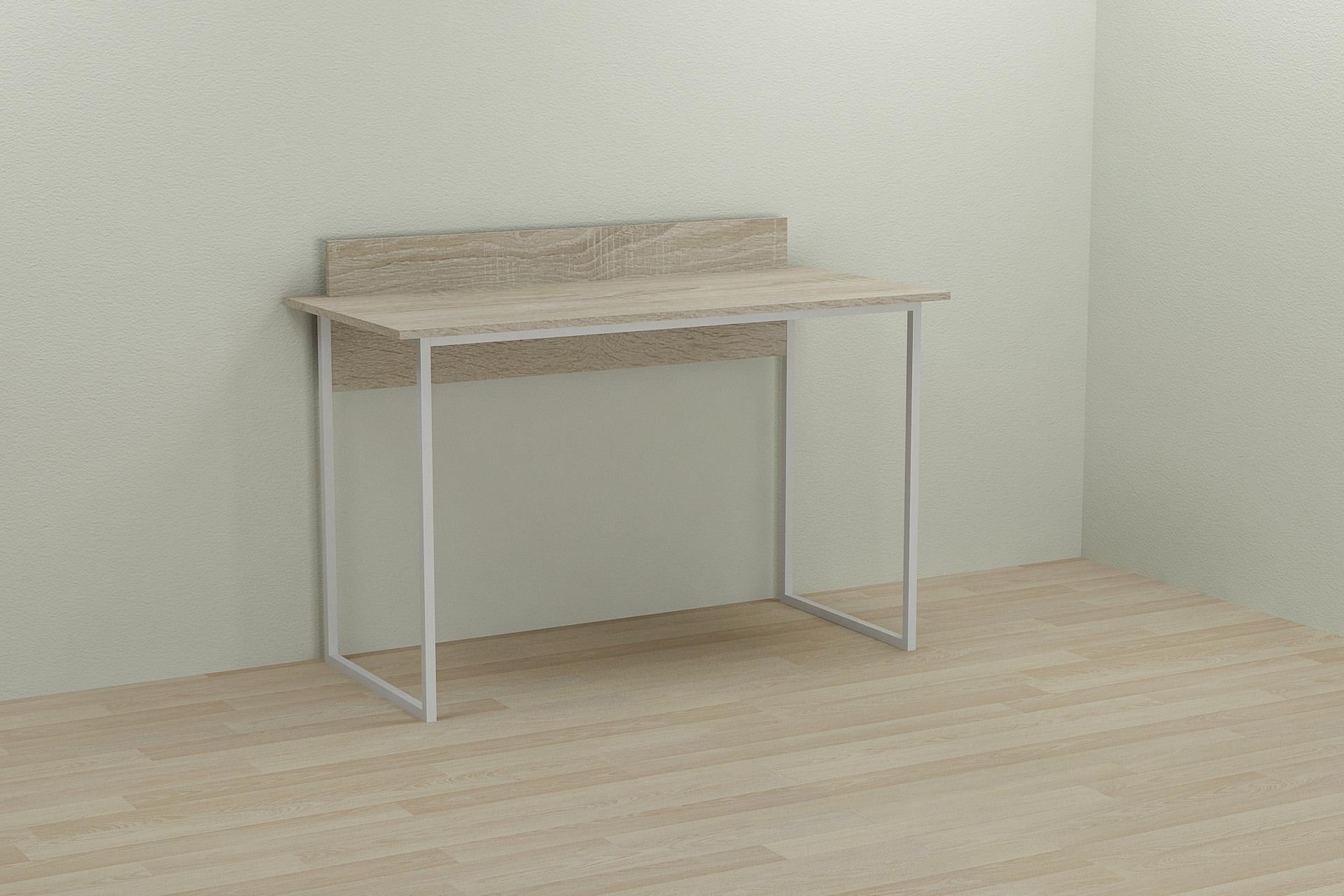 Стол компьютерный Ferrum-decor Скай ДСП 16 мм 75x100x60 см Белый/Дуб Сонома (FRD-101062) Стол компьютерный Ferrum-decor Скай ДСП 16 мм 75x100x60 см Белый/Дуб Сонома (FRD-101062)